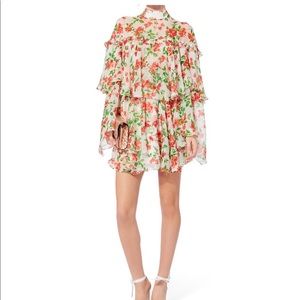 NEW Caroline Constas Tessa Floral Mini Dress